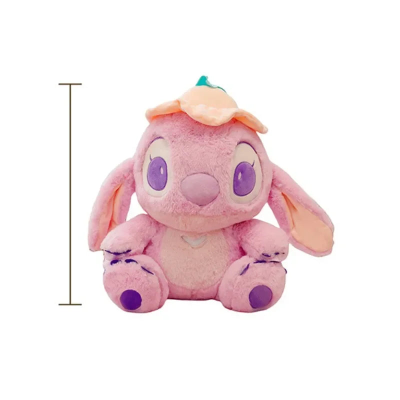 Kawaii Stitch Angle Plush Dolls Disney Stuffed Animals Toys Girls Lovely Perfect Birthday Gift Thanksgiving Day New Year's Gifts