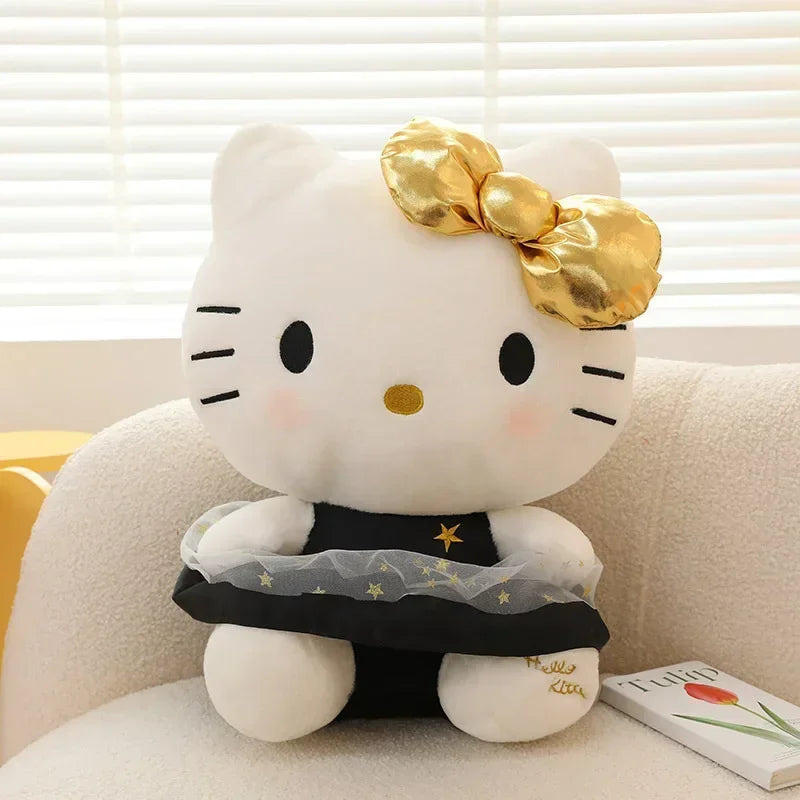 Kawaii Sanrio Anime Plush Stuffed Animal Hello Kitty Doll Plushies Cartoon Rag Girls Children Christmas Gift Peluche