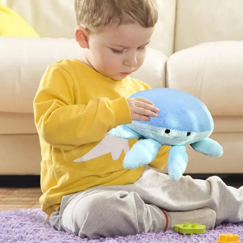 Stuffed Jellyfish Plush Sea Animal Decorative Toy Sea Stuffed Animals Sea Animal Stuffed Animals Soft Cute Decorative Adorable