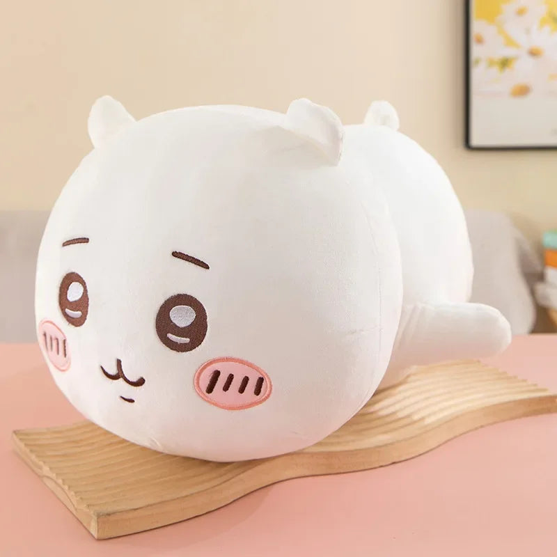 Big Size Chiikawa&Hachiware Anime Plush Stuffed Doll Cartoon Character Room Decoration Cute Doll Girl Holiday Gift