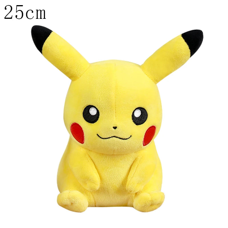 Cute Raichu Plush Pokemon Pikachu Pichu Evolution Stuffed Doll Soft Anime Cartoon Toy Children's Day Gifts