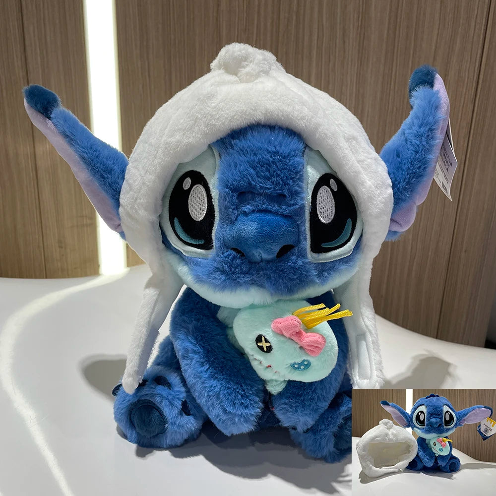 High quality 100% Genuine Disney 11Kinds Lilo & Stitch Stitch Angel Cartoon Plush Toy Doll Children Toy Birthday Christmas Gift