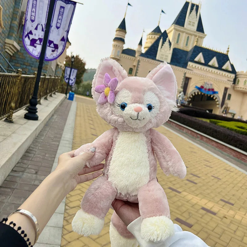 30/40/55CM Disney Linabell Plush Cute Plush Toy Keychain Backpack Decorated With Fox Room Doll Girl Girlfriends Gift