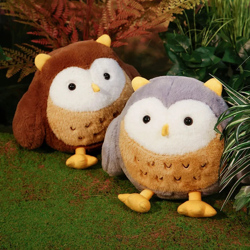 30/40cm Lovely Owl Plushie Cartoon Anime Plush Toy Soft Stuffed Animal Plushie Dolls Boys And Girls Children Birthday Gift