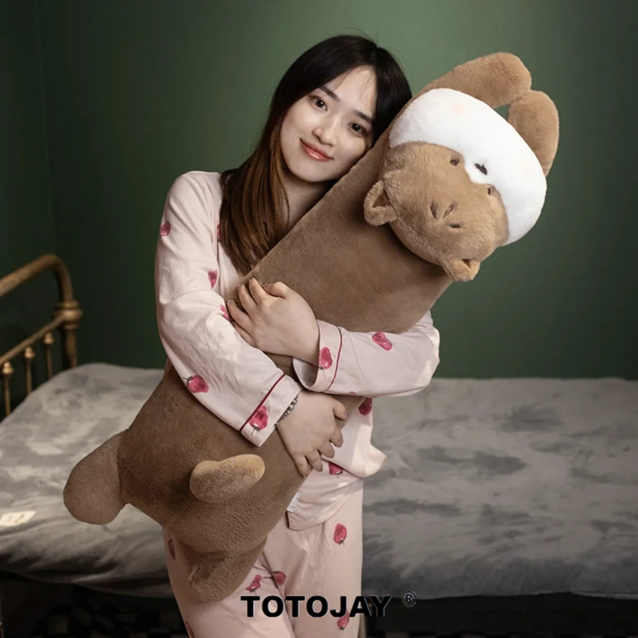 90cm Cute Soft Long Dog&Rabbit&Hamster Pillow Stuffed Plush Toys Office Nap Pillow Home Comfort Cushion Kawaii Decor Gift Doll