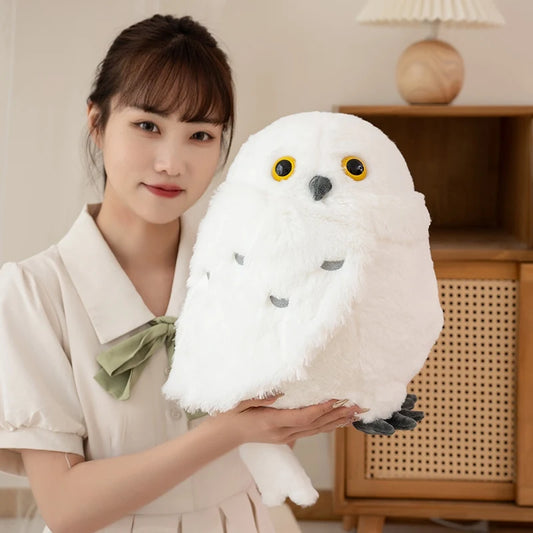 1pc  30/36cm Simulation Owl Plush Toys Lovely Bird Dolls Stuffed Soft Nighthawk Pillow Kawaii Home Decor Gift for Lover