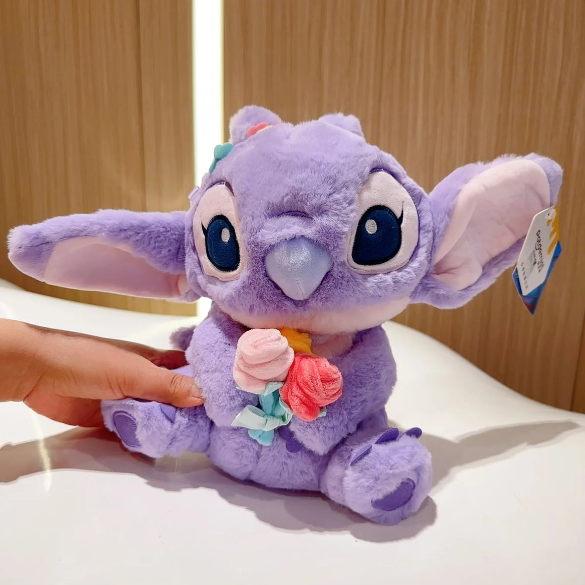 High quality 100% Genuine Disney 11Kinds Lilo & Stitch Stitch Angel Cartoon Plush Toy Doll Children Toy Birthday Christmas Gift