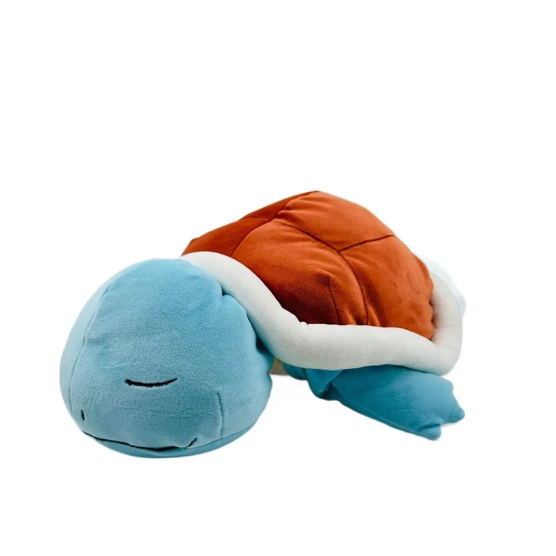 Pokemon Pok é mon Sleeping Series Doll Sleeping Posture Johnny Turtle Bulbasaur Seed Dreamy Reachable Duck Plush Pillow Holiday