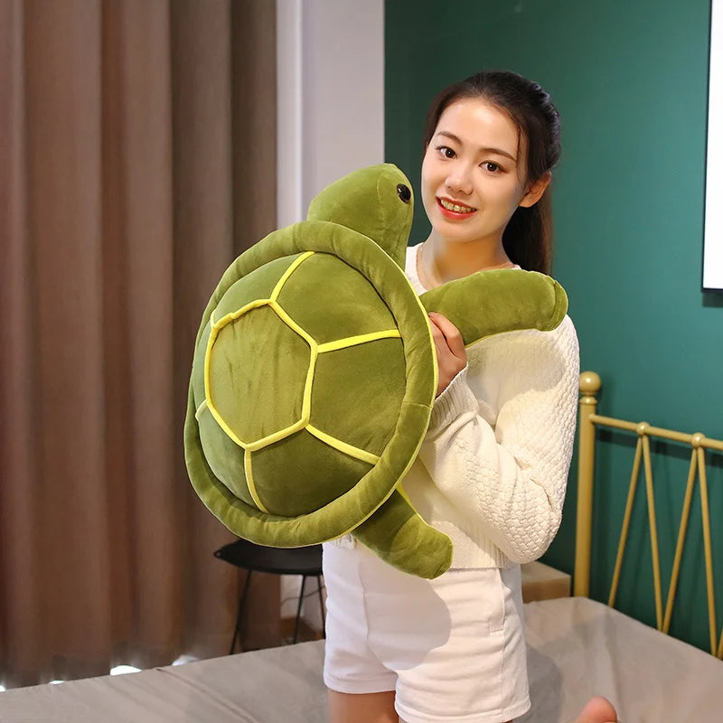 35cm Kawaii Tortoise Plush Toy Stuffed Soft Animal Sea Turtle Pillow Cushion Home Decor Kids Girls Birthday Gift