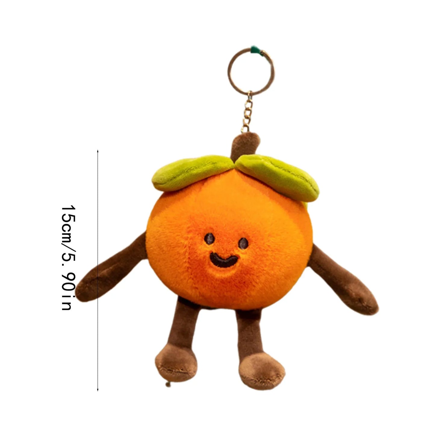 Jelly Cat Keychain Kawaii Plush Toys Cartoon Dolls Children's Gifts Novelty Funny Keychain For Hanging On Mobile Phones Or Bags