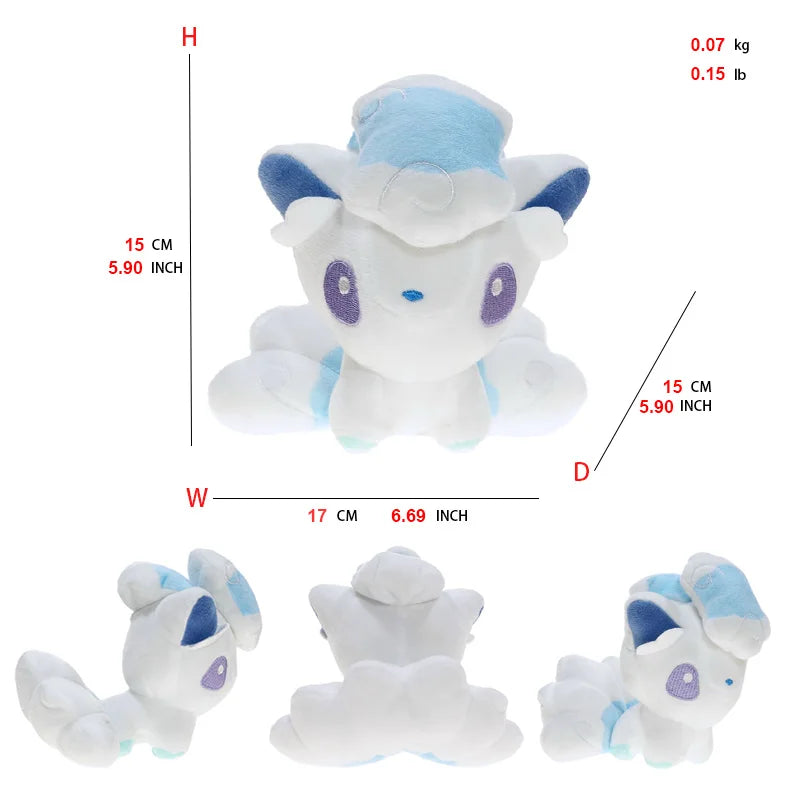 Pokemon Plush Toys Doll Ivysaur Poipole Volcarona Articuno Moltres Talonflame Torchic Lucario Zeraora Stuffed Dolls 20 Styles