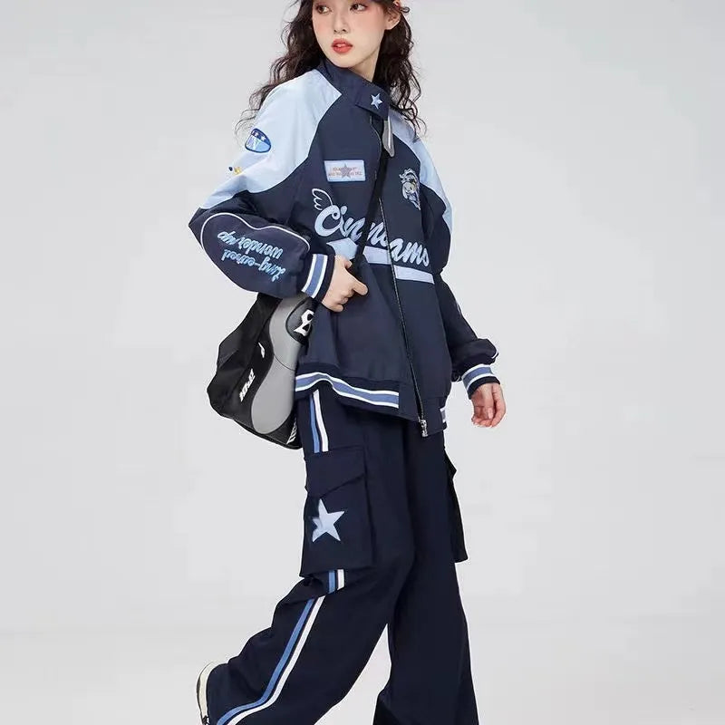 Sanrio Y2K Cinnamoroll Racer Jacket - Plushy Mart