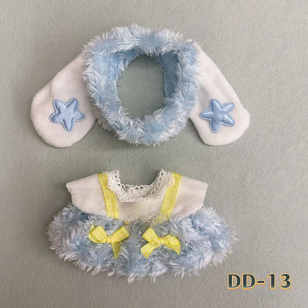 For Nommi /20 cm Cotton Doll Clothing Set Clothing Toy Accessories Clothing Toy Accessories for doll cloth decoration