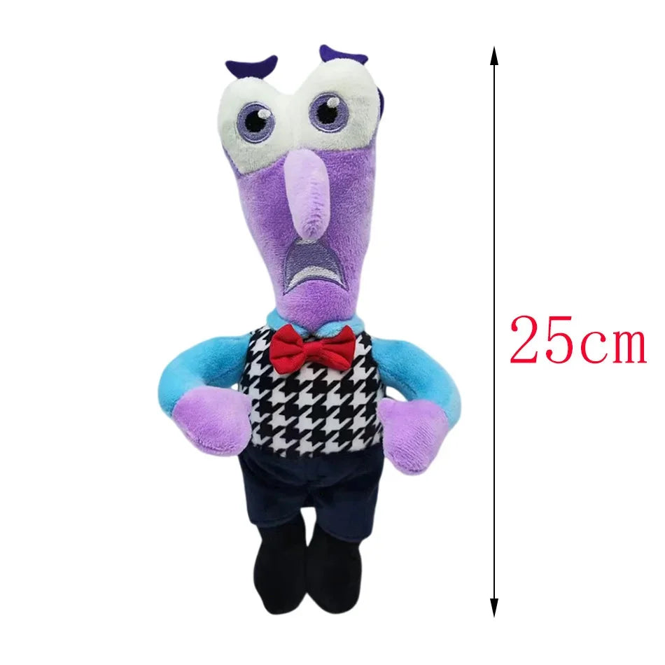 New Inside Out 2 Plush Anxiety Doll Cute Joy Fear Anger Disgust Sadness Riley Plushish Toys Collection Model Toy Birthday Gift