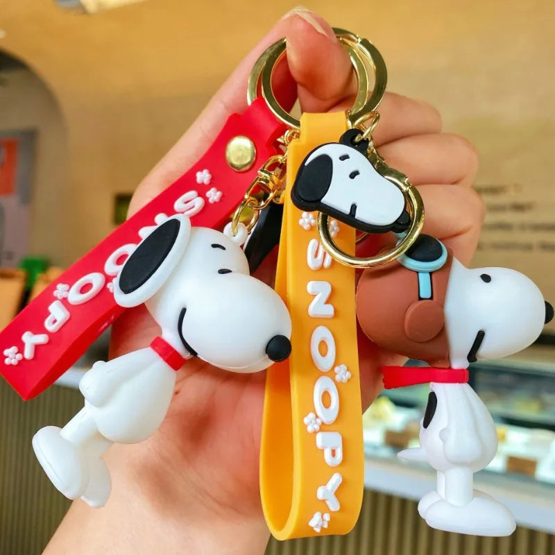 Peanuts Comics Cute Snoopy Charlie Pendant Cartoon Creative Plush Doll Brooch School Bag Pendant Anime Peripheral Holiday Gift