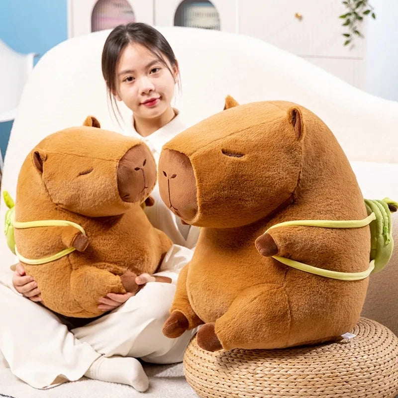 Cute Capybara Stuffed Animals Super Soft Plush Capybara Toys For Children Cute Plush Capybara Doll For Girls Birthday Xmas Gift