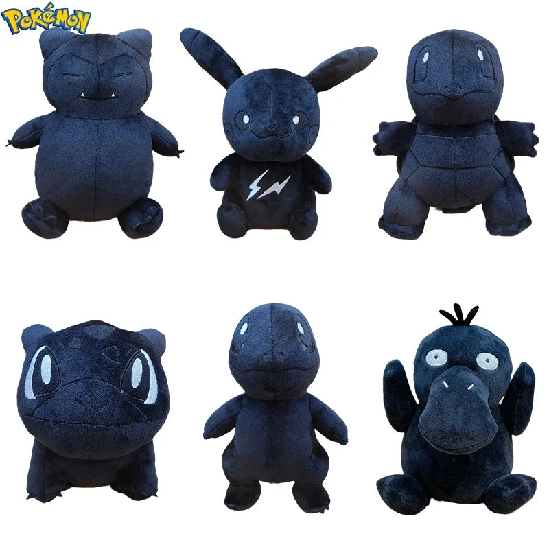 Pokemon X Fragment Anime Figure Plush Snorlax Bulbasaur Squirtle Soft Stuffed Toys Plushie Doll Children Birthday Christmas Gift