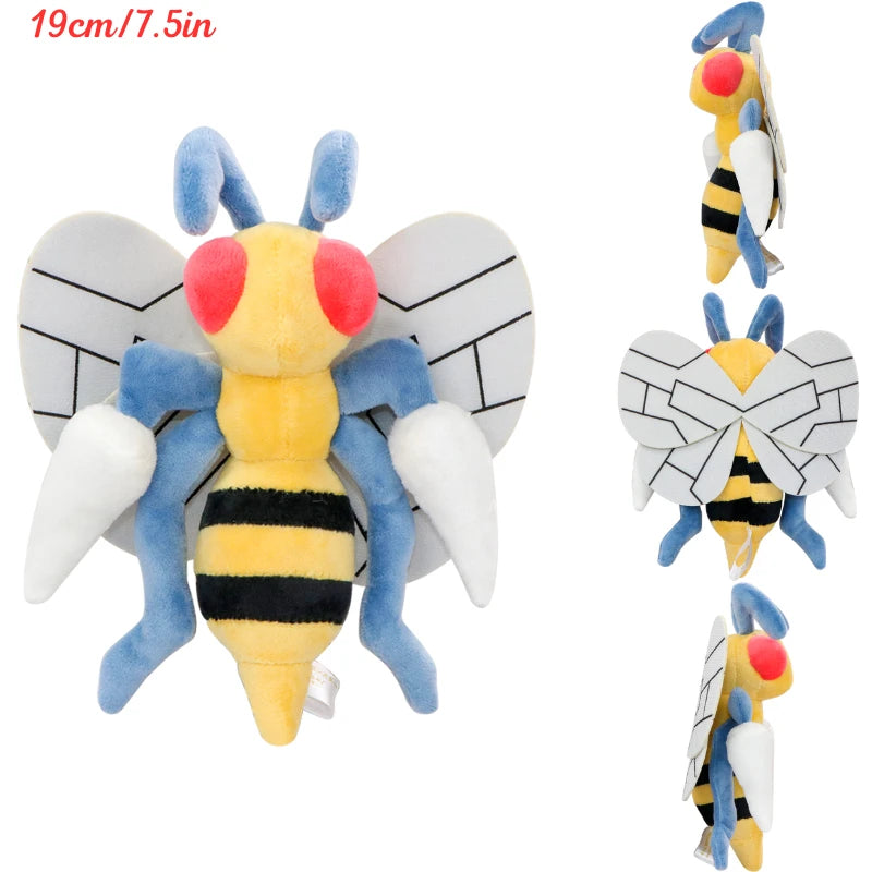 Pokemon Plush Toys Cubone Palafin Tinkatink Grafaiai Beedrill Charcadet Gengar Duskull Soft Plushies Peluche Dolls Birthday Gift