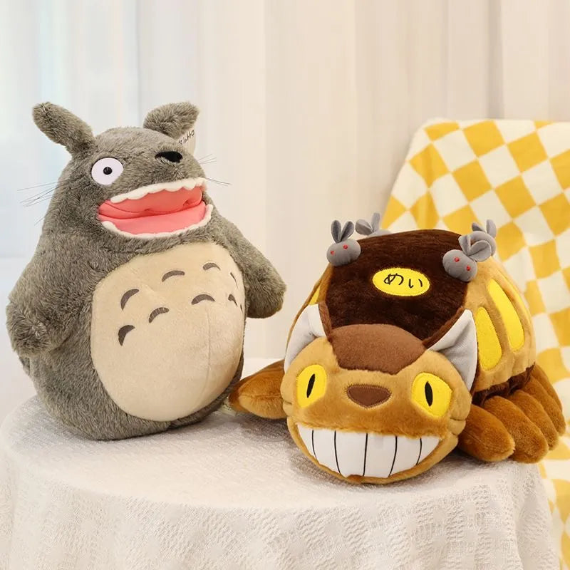 Hayao Miyazaki Animation Bus Totoro Doll Plush - Plushy Mart