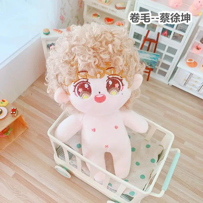 20cm IDol Doll Star Plush Cotton Dolls Cute Stuffed Plushies Figure Dolls Toys Fans Collection Children Gifts