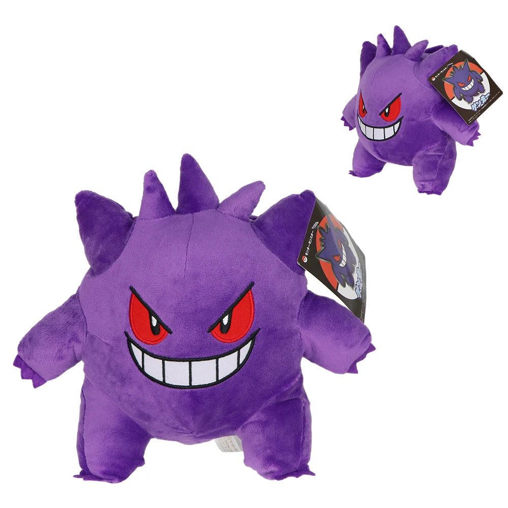 Gengar Pokemon Plush Doll Soft Anime Stuffed Toy Hot Doll Gift for Kid Birthday Xmas Collection