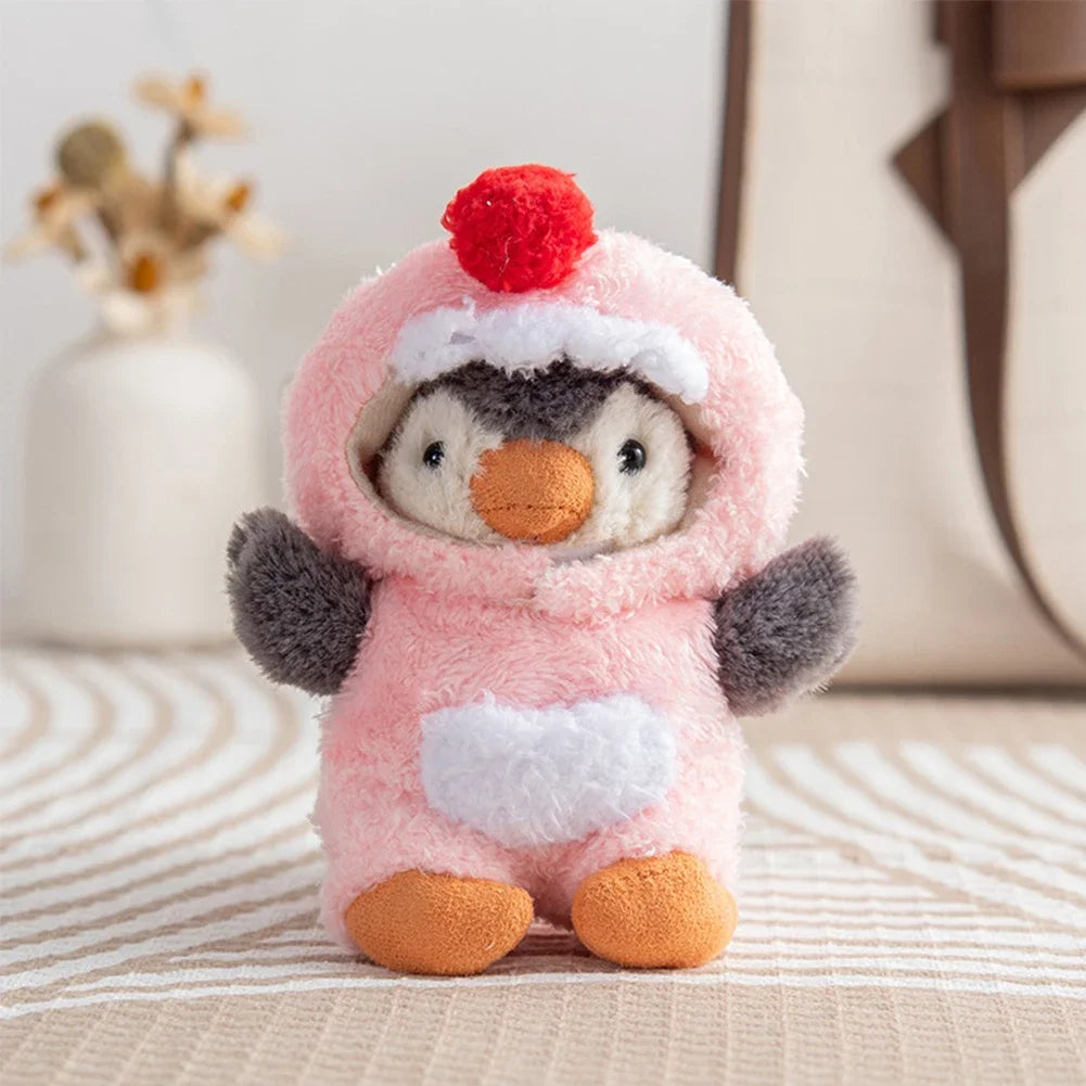 Mini Doll'S Clothes Outfit Accessories For 11cm Jellycat Peanut Penguin Idol Dinosaur shark jumpsuit Clothing