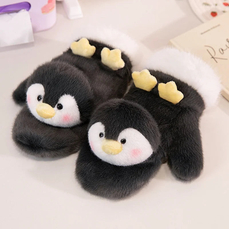 Capybara Plush Glove Penguin Peluche Toy KAPIBARA Lnternet Celebrity Cartoon Animals Gift