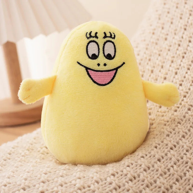 Kawaii Family Barbapapa Plush Toy Stuffed Cartoon Anime Doll Baby Kids Comfort Soft Gift Decor For Children Infant Birthday Gift