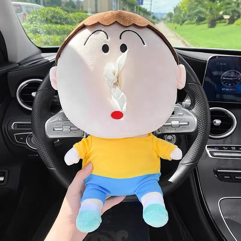 20-45cm Anime Crayon Shin-Chan Funny Plush - Plushy Mart