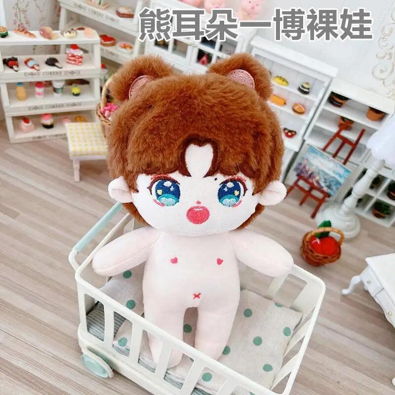 20cm IDol Doll Star Plush Cotton Dolls Cute Stuffed Plushies Figure Dolls Toys Fans Collection Children Gifts