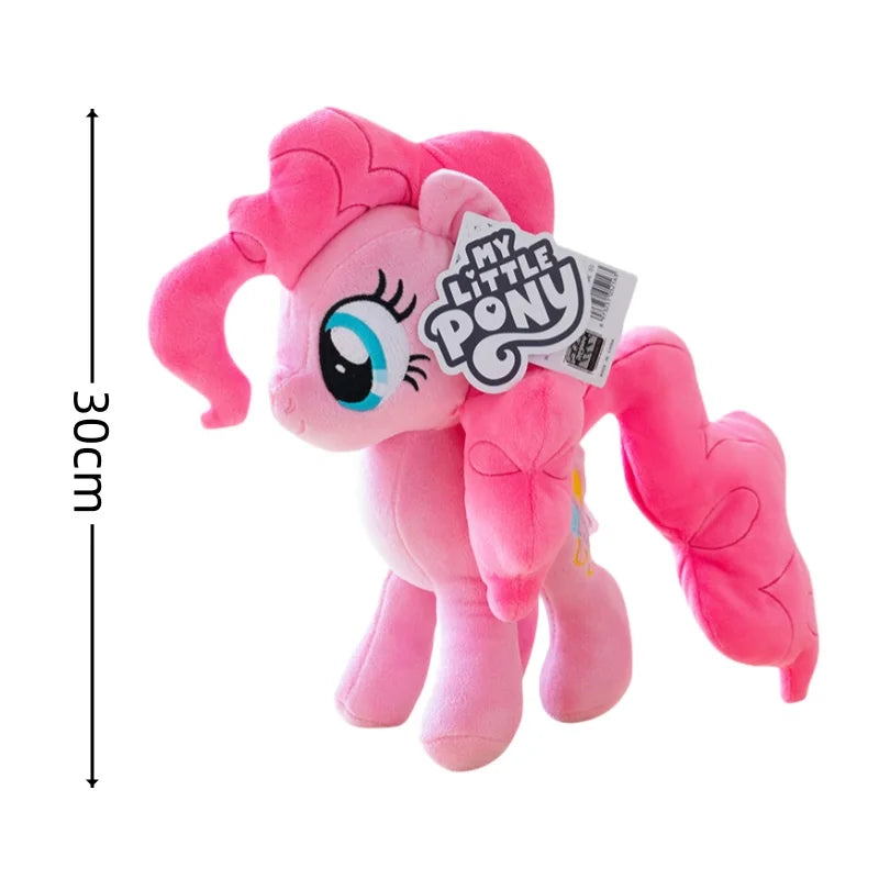 My Little Pony Plush Rainbow Dash Apple Jack Rarity Stuffed Dolls Fluttershy Pinkie Pie Toys Hobbies Collect Kids Xmas Gifts