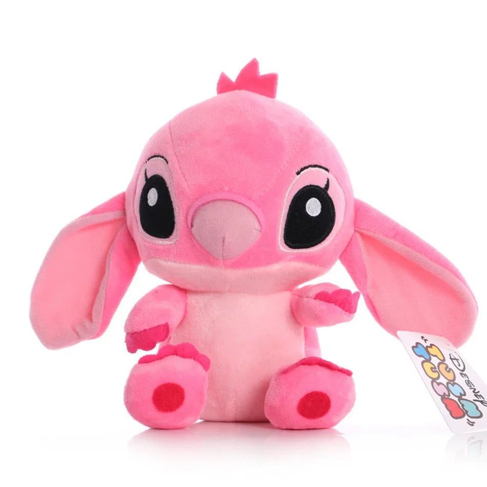 12cm 20cm 25cm Stitch Stuffed Plush Models Cartoon Stuffed Plush Dolls Anime Plush Baby Toys Kawaii Kids Birthday Gift