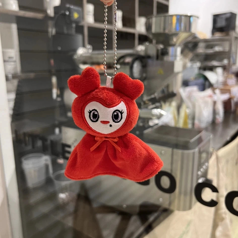 Lovelys Plush Korean Super Star Plush Toy Cartoon Animal TWICE Momo Doll Keychain Pendant Keybuckle PlushToy for Fans ONCE