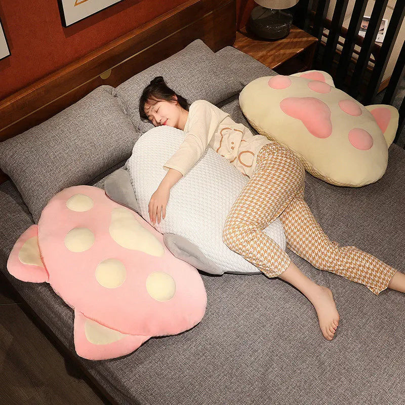 2 Sizes Giant Paw Pillow Animal Seat Cushion Stuffed Plush Sofa Indoor Floor Mat Home Bed Sofa Cushion Nice Present For Girls