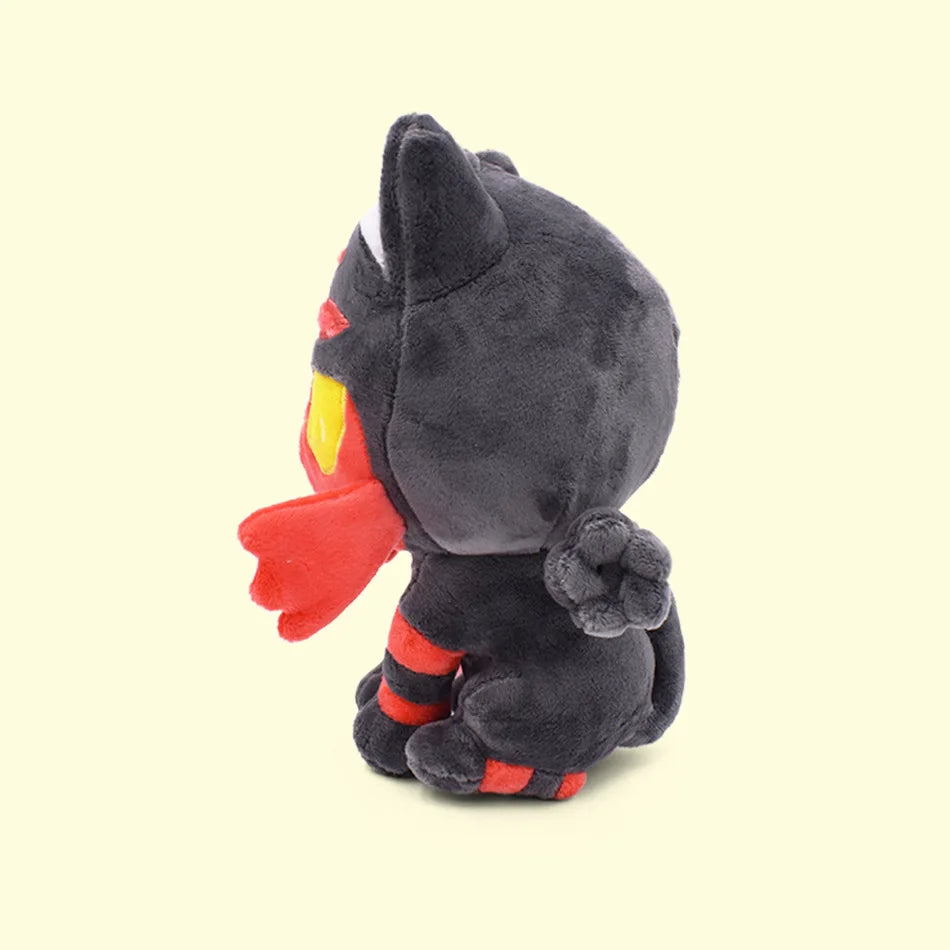 Pokemon 20cm Plush Toy Kawaii Litten Stuffed Peluche Doll Kids Girls Boys Toys Gifts