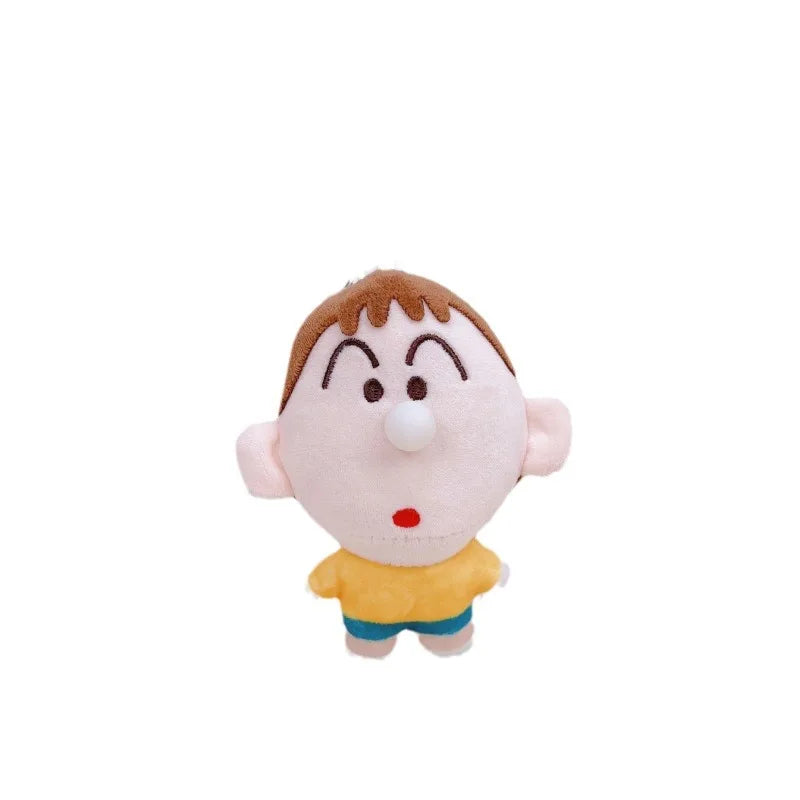 Crayon Shin-chan Plush Cute Boochan Car Keychain Snot Children's School Bag Pendant Peripheral Anime Festival Couple Gift