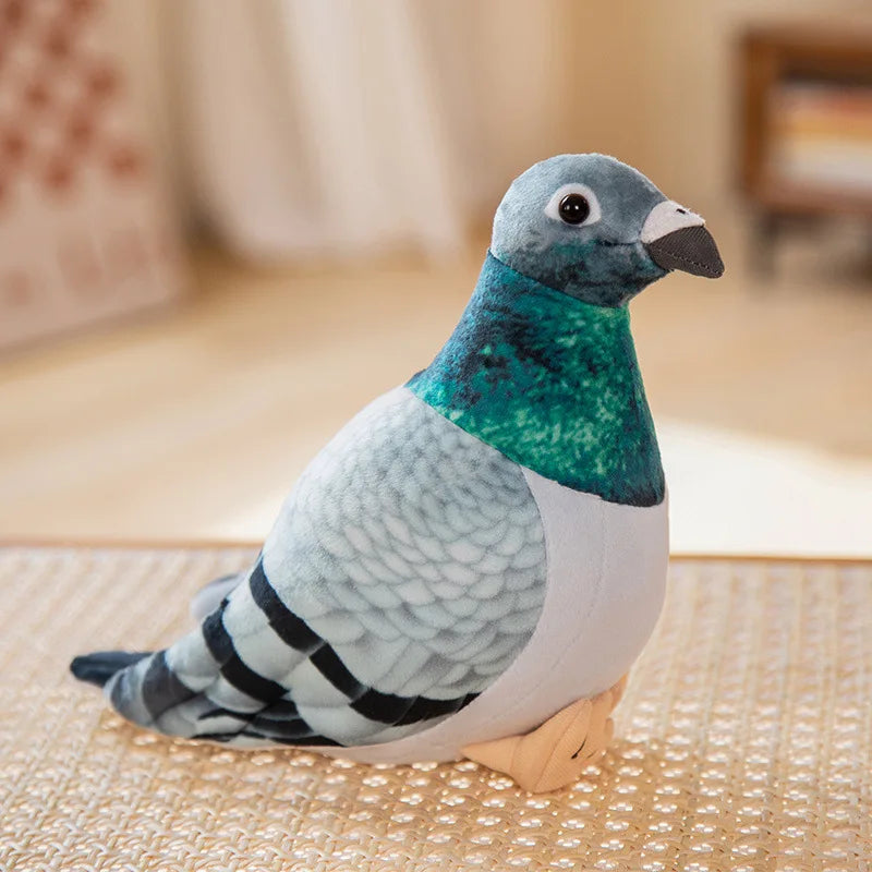 Simulation Pigeon Plush Toy Cartoon Birds Peace Dove Doll Doll Children Doll Gift Wholesale