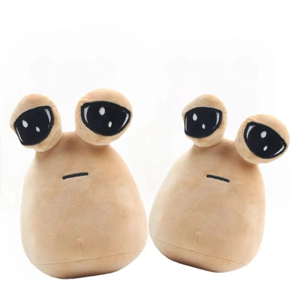 Hot Game My Pet Alien Pou Plush Toy Furdiburb Emotion Alien Plushie Stuffed Animal Pou Doll  21CM