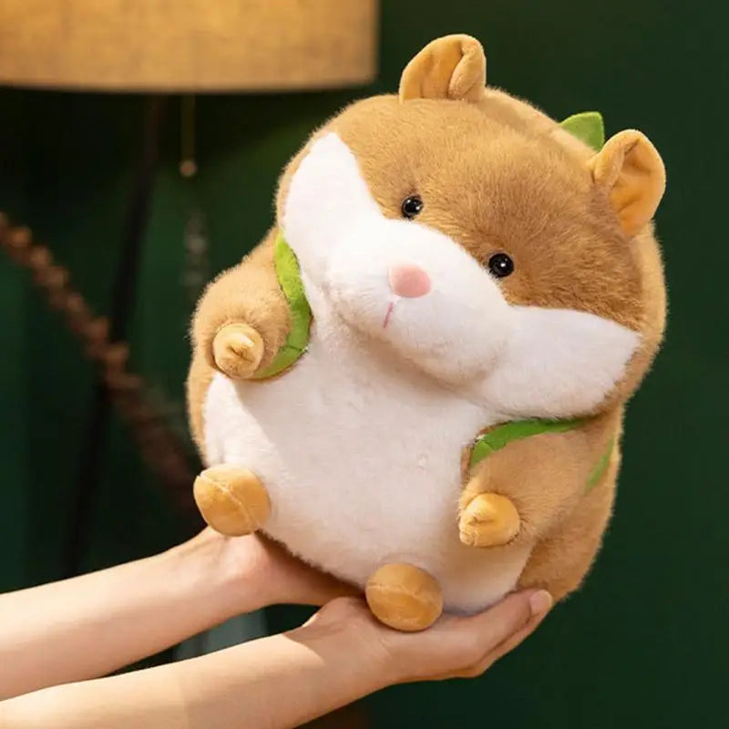 Stuffed Hamster Cute Hamster Plush Doll Cartoon Stuffed Plush Toy Parties Supplies Home Decoration Sleeping Soothing Toys For