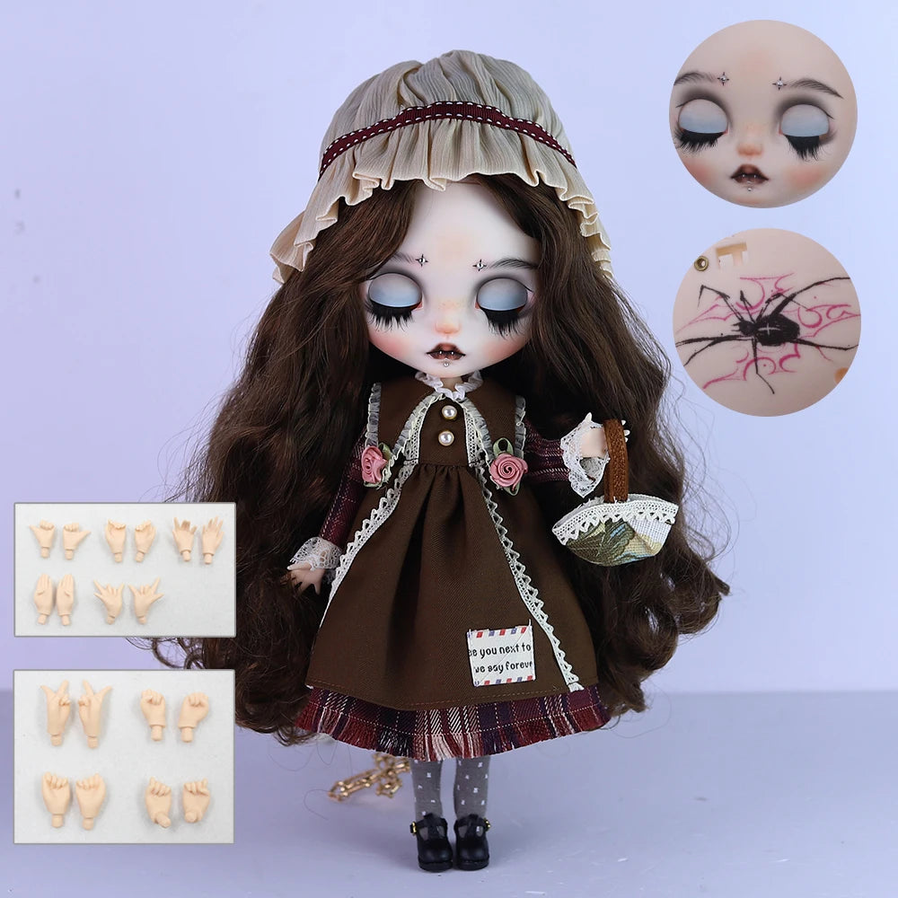 ICY DBS Blyth 1/6 doll hand-painted set double eyelids long eyelashes sleepy eyes doll set SD