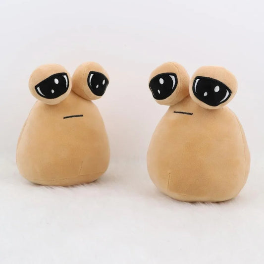 NEW 22cm Hot Game My Pet Alien Pou Plush Toy Furdiburb Emotion Alien Plushie Stuffed Animal Pou Doll