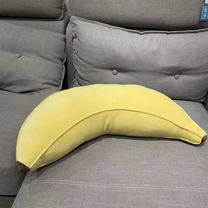 Ins Banana Pillow Plush Doll Student Dormitory Bed Cushion Sleeping Long Pillow Soft Package Pillow Drifting Window Pillow