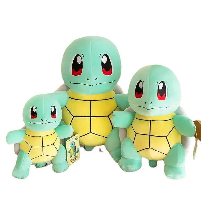 Pokemon Squirtle Big Size Plush Doll Kawaii Pikachu Squirtle Stuffed Toy Cute Tortoise Pillow Sofa Cushion kids Christmas Gift