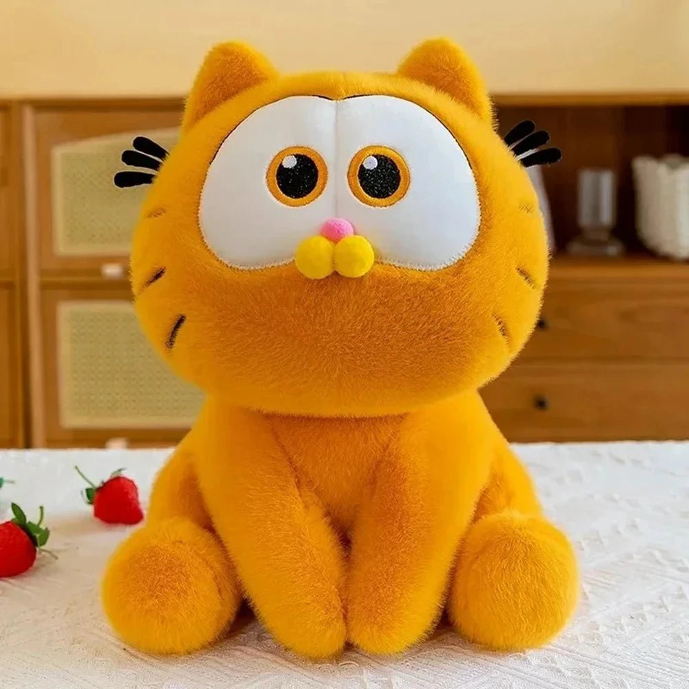 25CM Garfield Stuffed Plush Doll Kawaii Plushie Toy Cartoon Anime Cat Plush Decoration Gift