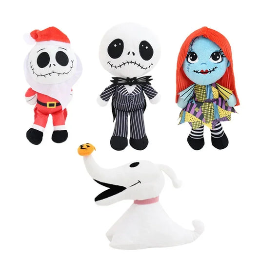 20cm The Nightmare Before Christmas Sally Jack Skellington Plush Toys Zero dog Stuffed Toys Boys Girls Birthday Xmas Gifts