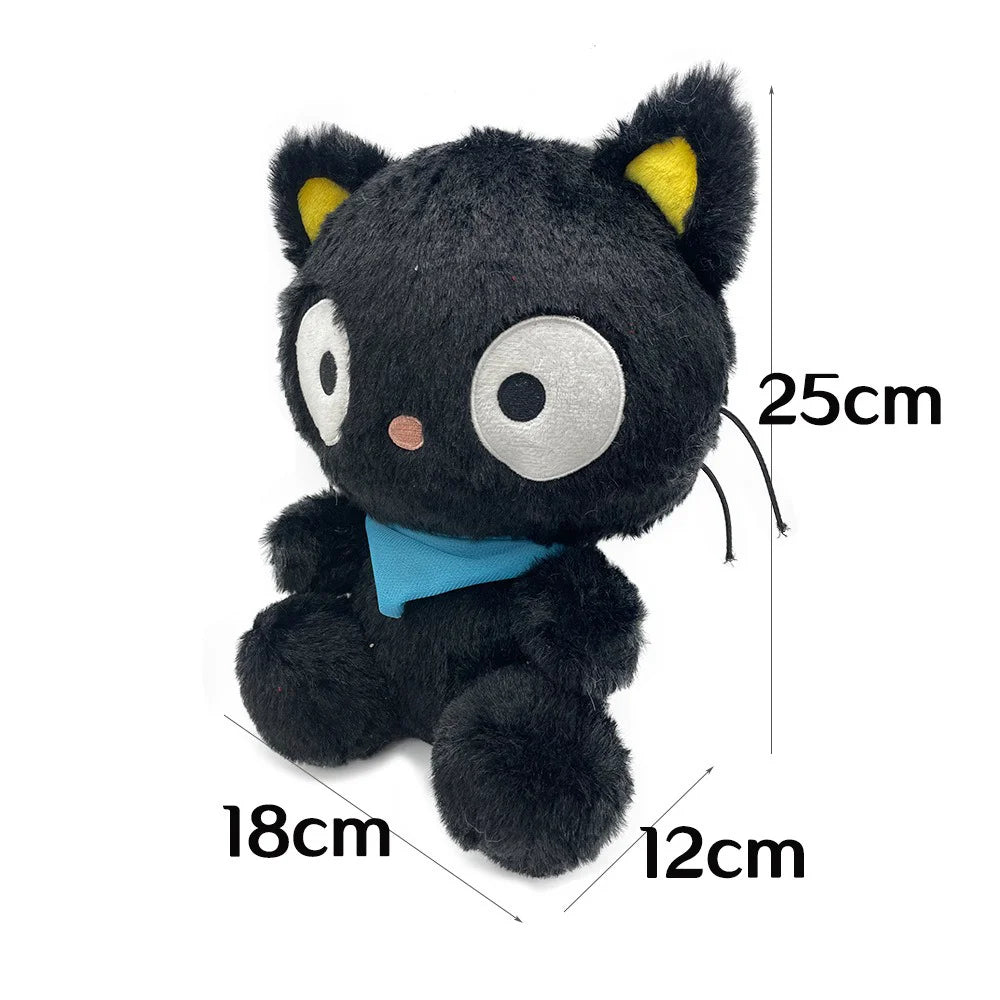 TreasuringU Lovely Black Cat Plush Toys Kawaii Stuffed Animal Black Dolls House Sofa Car Pillows Children Birthday Gifts