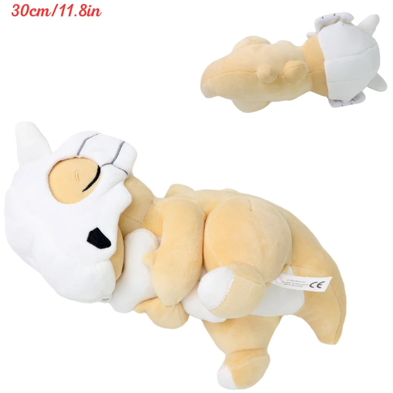 Kawaii Pokemon Sleeping Gengar Eevee Cubone Chikorita Soft Plush Toys Cute Anime Lucario Vaporeon Charmander Peluche Dolls Gifts