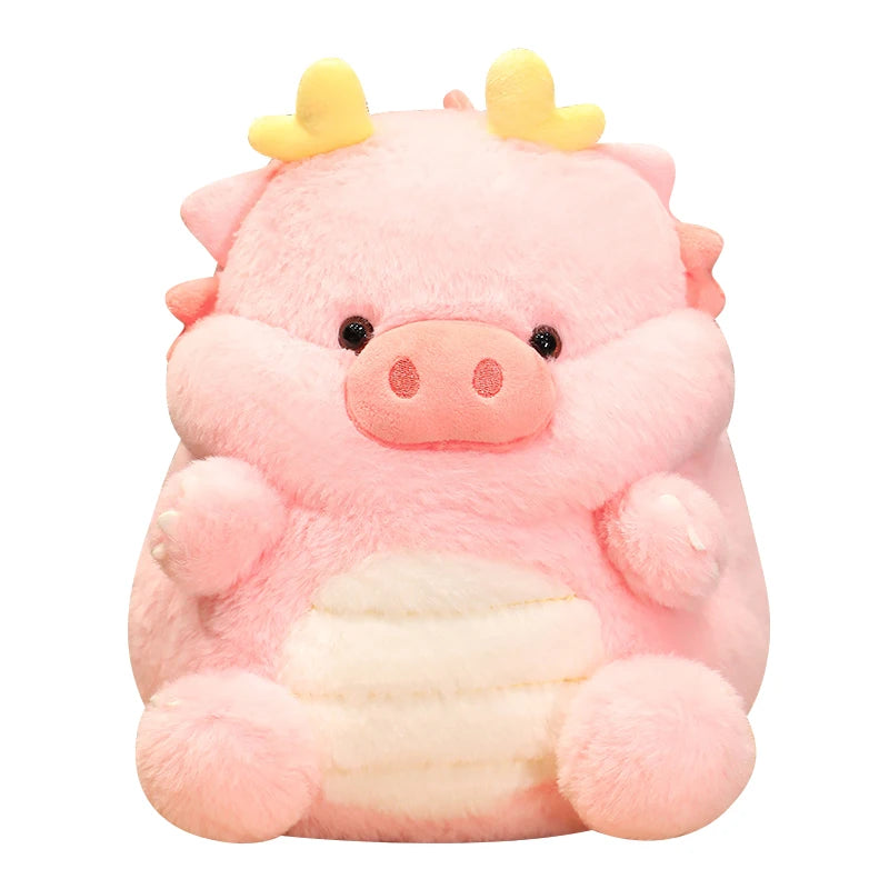 New Kawaii Pig & Dinosaur Plush Toy Stuffed Soft Animal Doll Throw Pillow Cushion Funny Birthday Xmas Gift for Friends