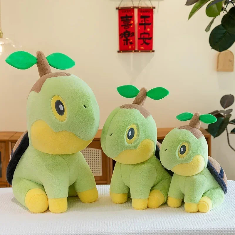 80cm Big Size Turtwig Pokemon Anime Plushies New Kawaii Pillow Cartoon Giant Pokémon Stuffed Soft Plush Gift for Kids Christmas