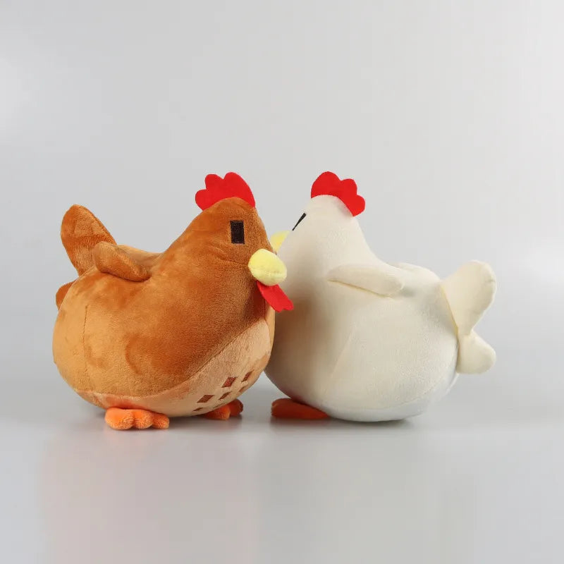 Premium 22cm Stardew Valley Chicken Pillow Plushie - Plushy Mart